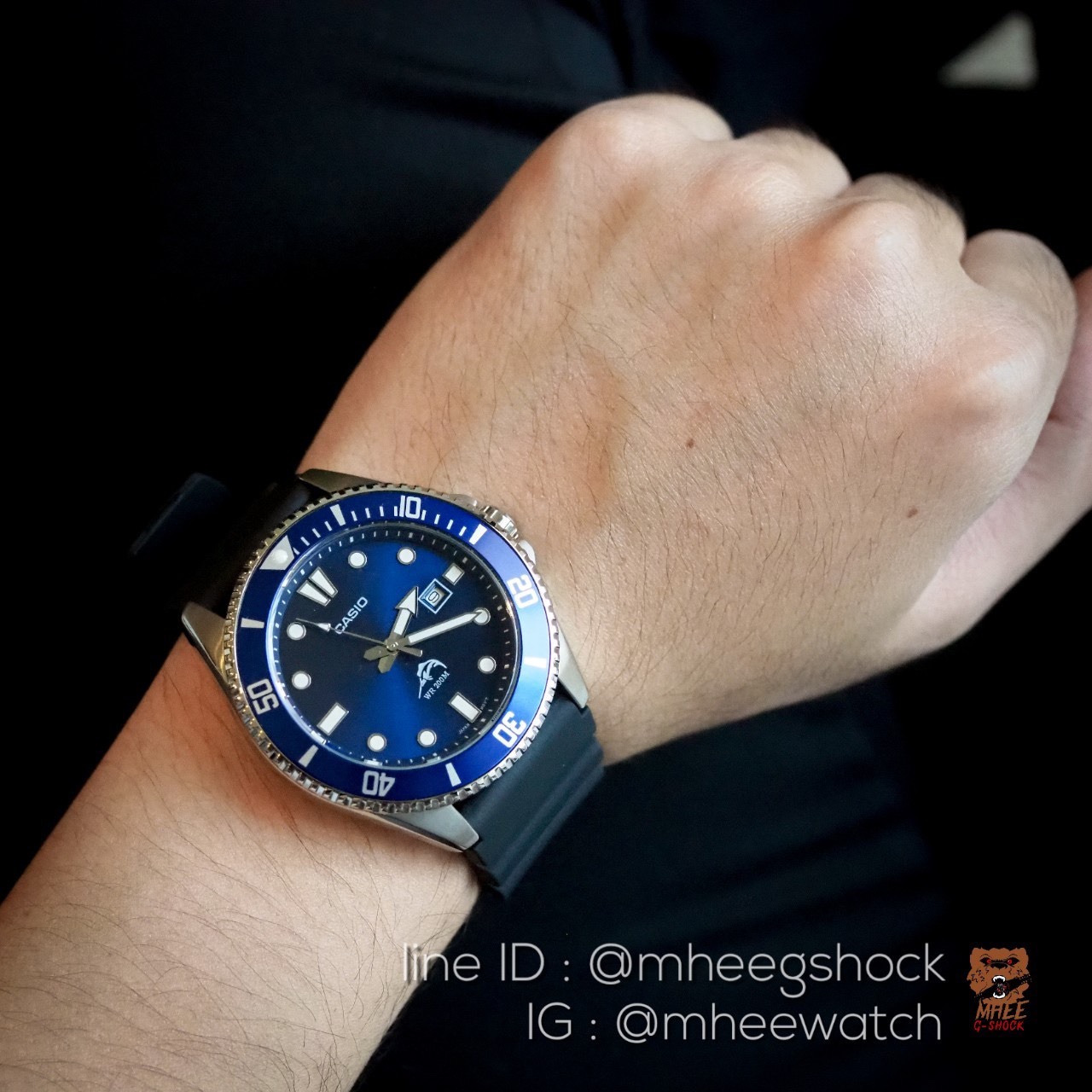 Casio Submarine Duro200 Blue Color