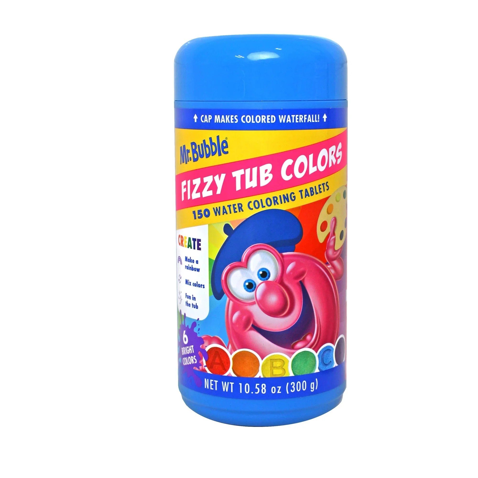 Mr. Bubble Fizzy Tub Colors มิสเตอร์ บับเบิ้ล เม็ดฟู่เปลี่ยนสีน้ำเพิ่มความสนุกในการอาบน้ำ