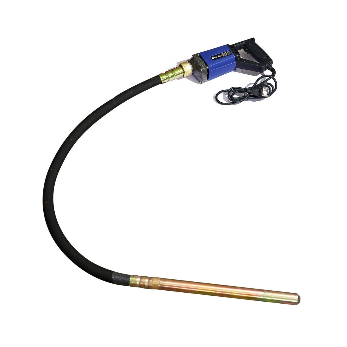 POLO เครื่องสั่นคอนกรีต กำลังไฟฟ้า 800 วัตต์ แรงดันไฟฟ้า 220 โวลต์ รุ่น CMV-35X1.5M ขนาดหัวจี้ 35 มม. ความยาวสายจี้ 1.5 เมตร (โปโล)