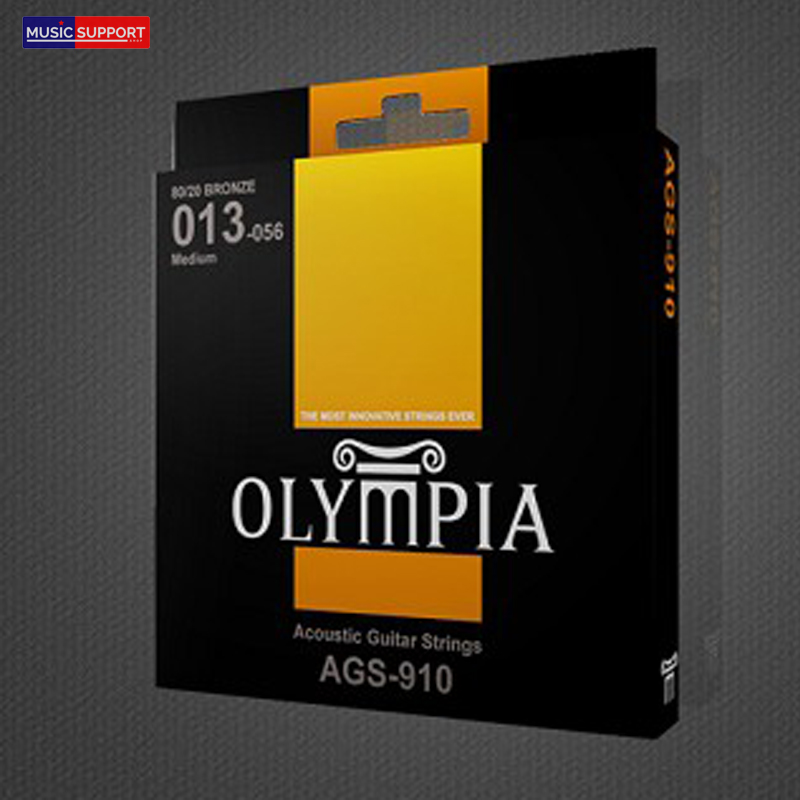 สายกีต้าร์โปร่ง Olympia AGS-910 เบอร์ 13-56