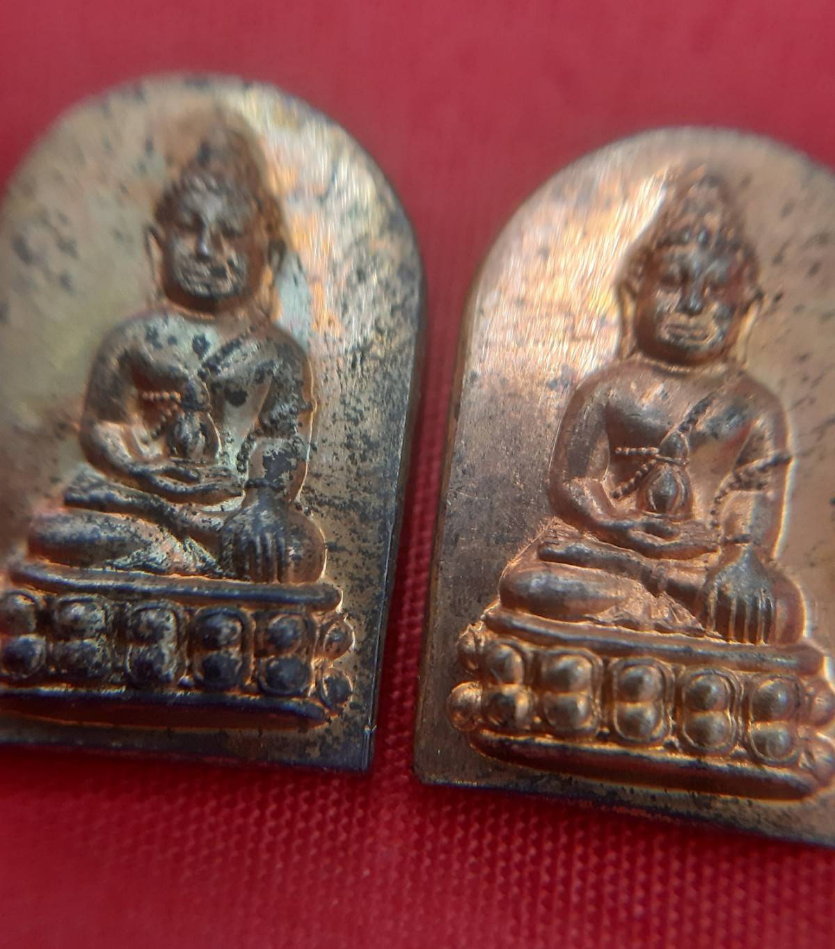 เหรียญพระกริ่งนเรศวรเพชรกลับ เนื้อทองแดง กองทัพภาคที่ 3 จัดสร้าง ปี 45 พิธีใหญ่จริงๆ เดิมๆ สวยๆ