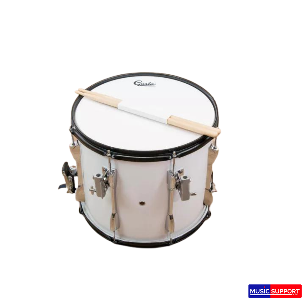 กลองสแนร์ Gusta รุ่น MS-14 พร้อมชุดขาแขวน
