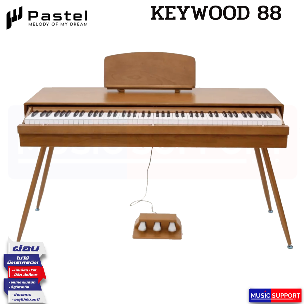 Pastel Keywood 88 keys Digital Piano