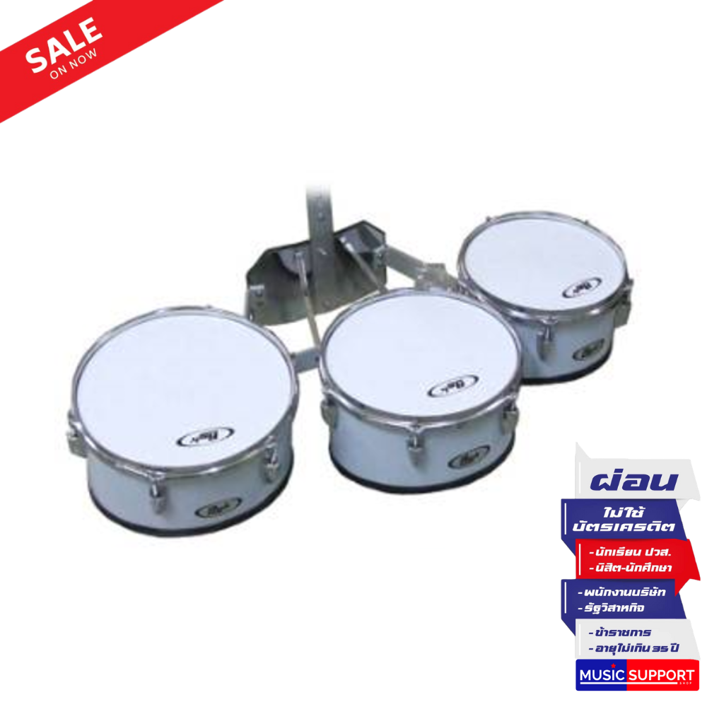 กลอง Trio & Quad Tom ASH พร้อมขาแขวน