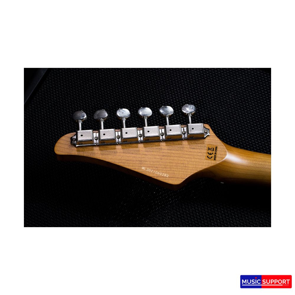 Soloking MT-3 Custom Roasted Maple FB Binding 22-SS Quilted