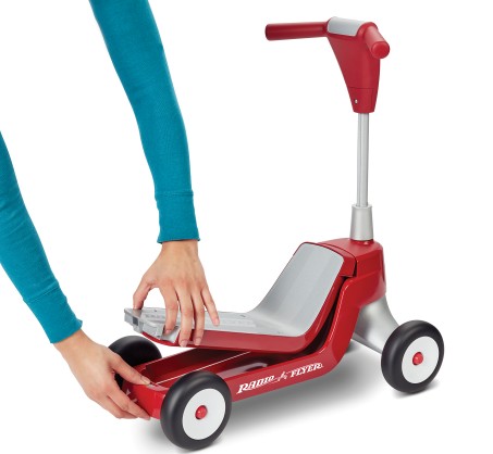 Radio Flyer Scoot 2 Scooter Ride-On ขาไถแปลงเป็นสกู๊ตเตอร์ได้