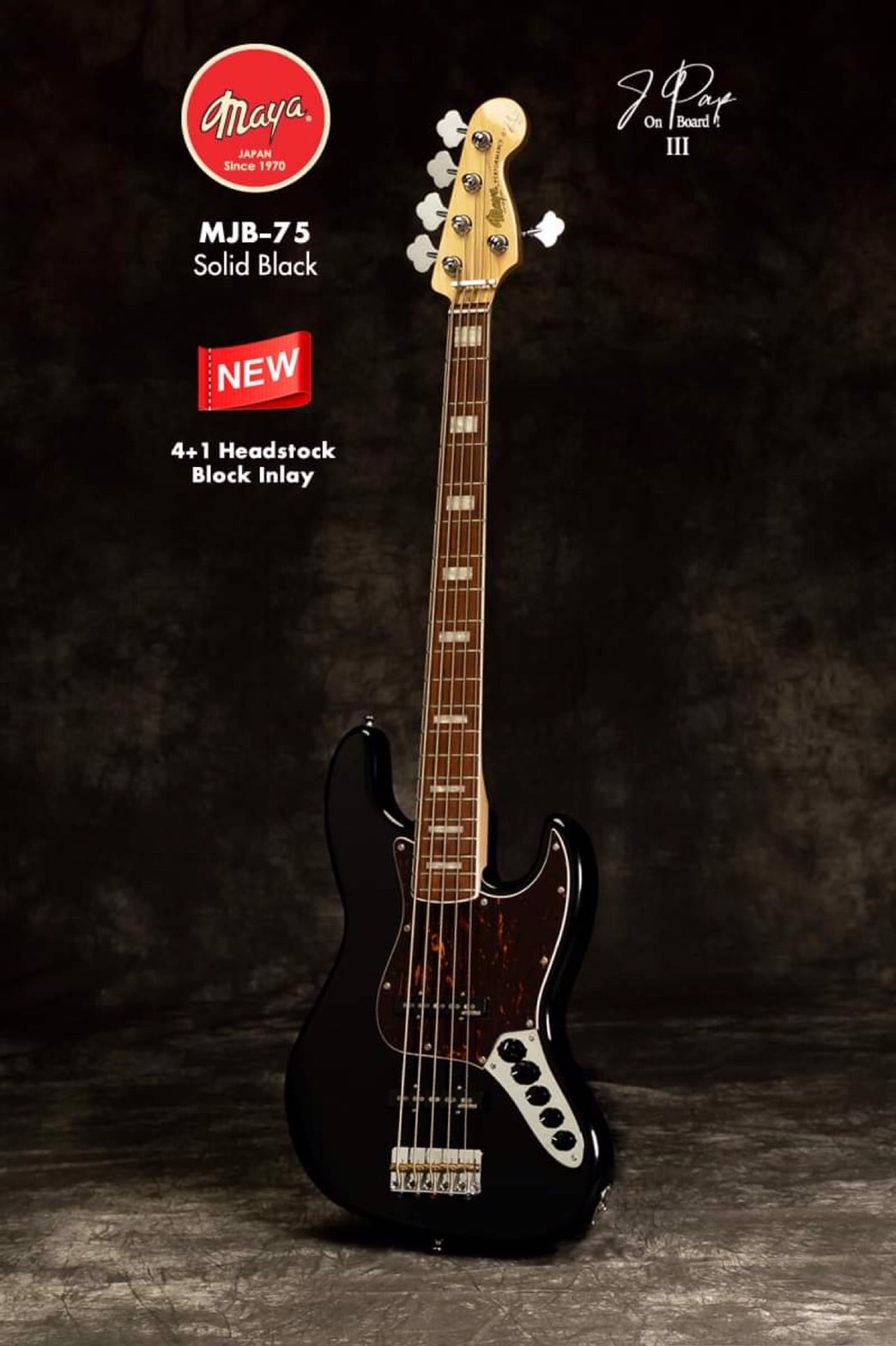 MAYA กีตาร์เบส Maya MJB7-5 / 2022