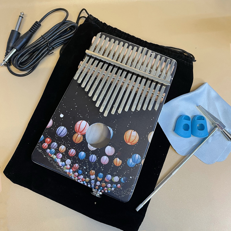 Kalimba คาลิมบาไฟฟ้า ฟรี! กระเป๋าและอุปกรณ์