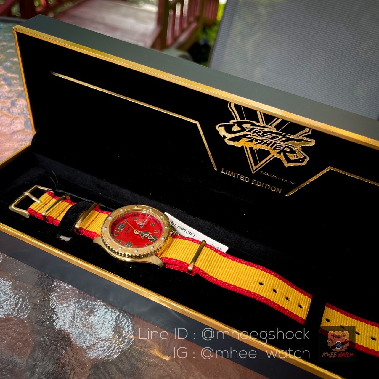 Seiko Limited Street Fighter 9,999เรือนในโลก เป็นตัวที่หายากที่สุด ZANGIEF (ซานกีฟ) – นักสู้พลังไซโคลน