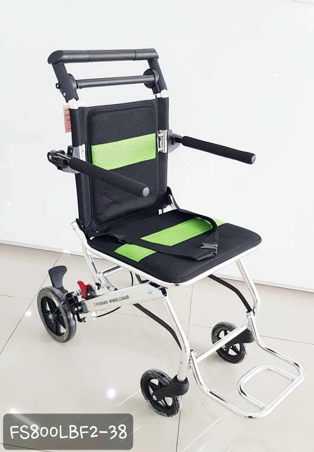 รถเข็นคนไข้ FS800LAJ(FS800LBF2-38) อลูมิเนียมพับได้