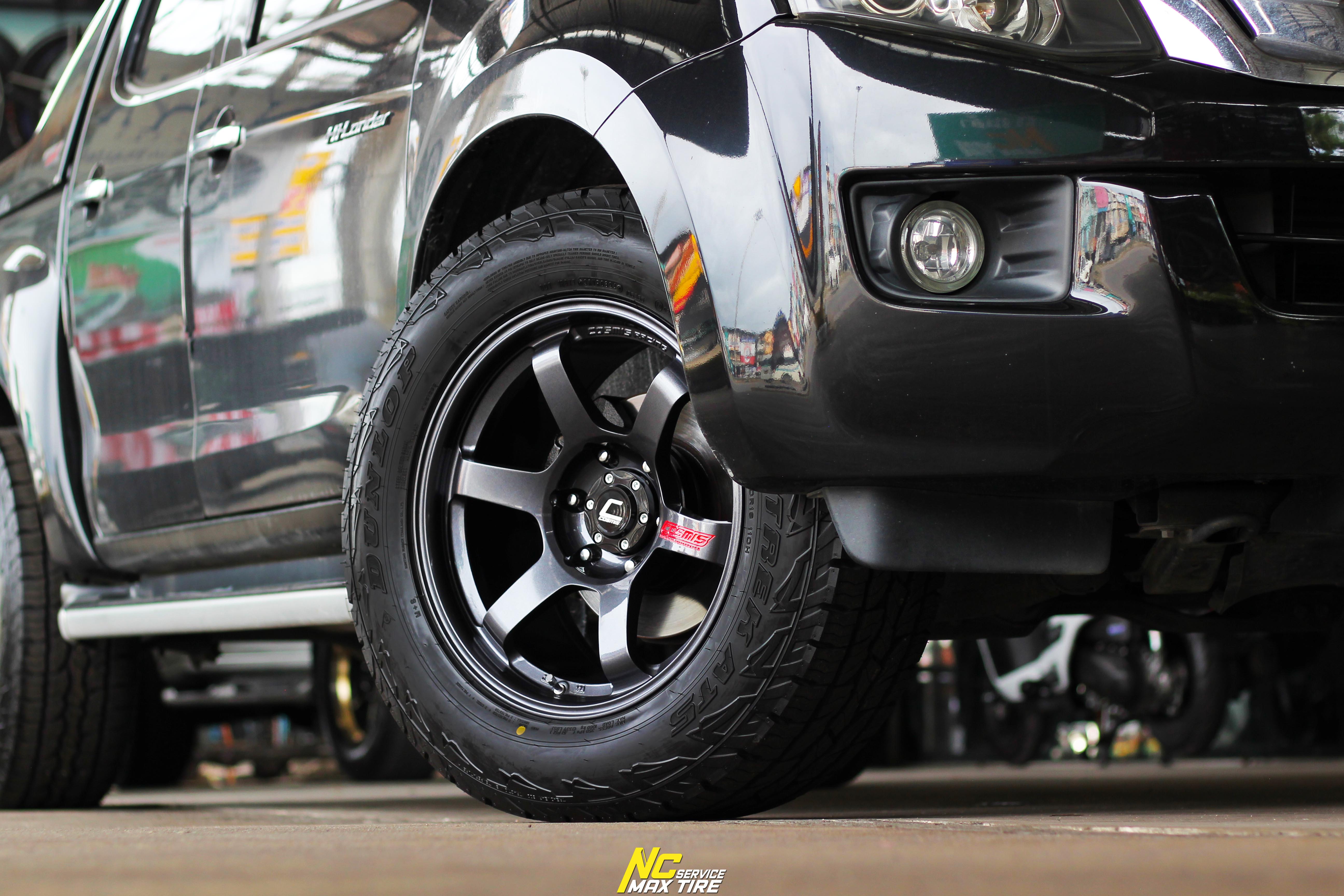 ISUZU DMAX / ล้อแม็กขอบ18 / ล้อแม็กสำหรับรถกระบะ / Cosmis / RG-06SR / ล้อแม็กสีเทากัล / 18x9.0 6H139.7 ET0 / ล้อแม็กสวยๆ / NCล้อแม็ก / ล้อแม็กSUV / ล้อแม็กPPV / NC