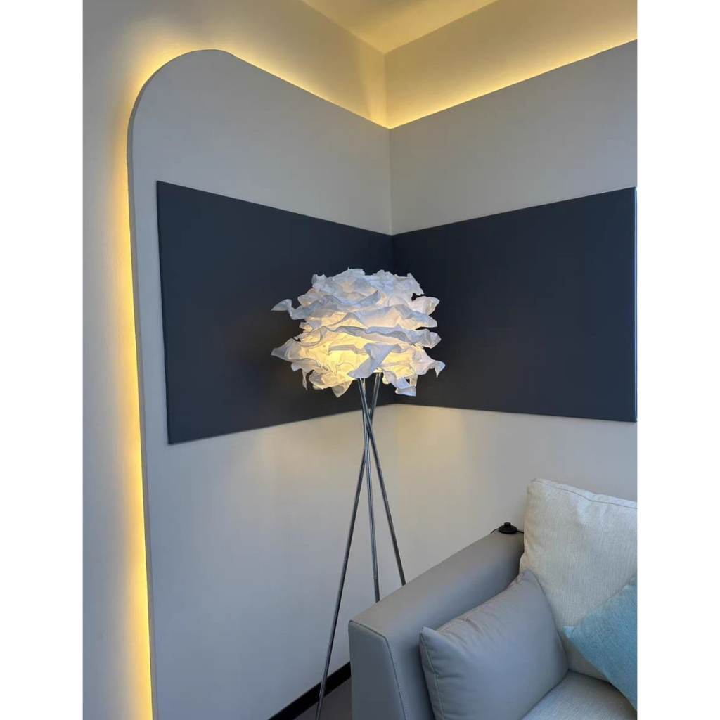 CT177A127 SOTMIA Paper Lampshade โคมไฟตั้งพื้น โคมไฟโมเดิร์น โคมไฟแต่งห้อง โคมไฟกระดาษ