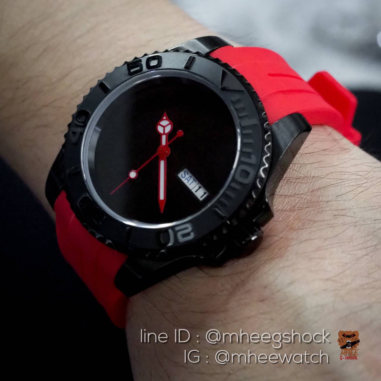 Seiko Modify Red Black Edition
