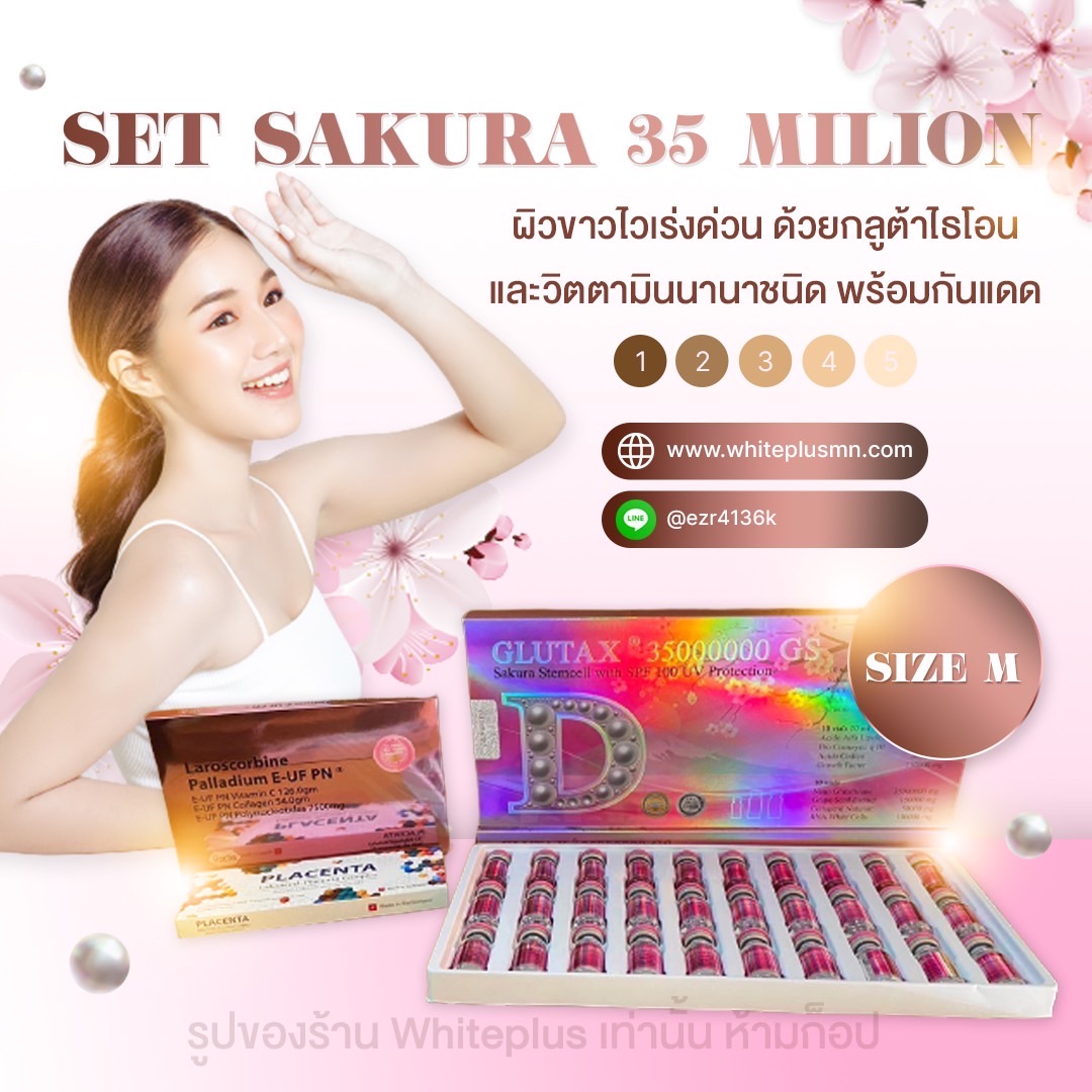 Set sakura 35 milion