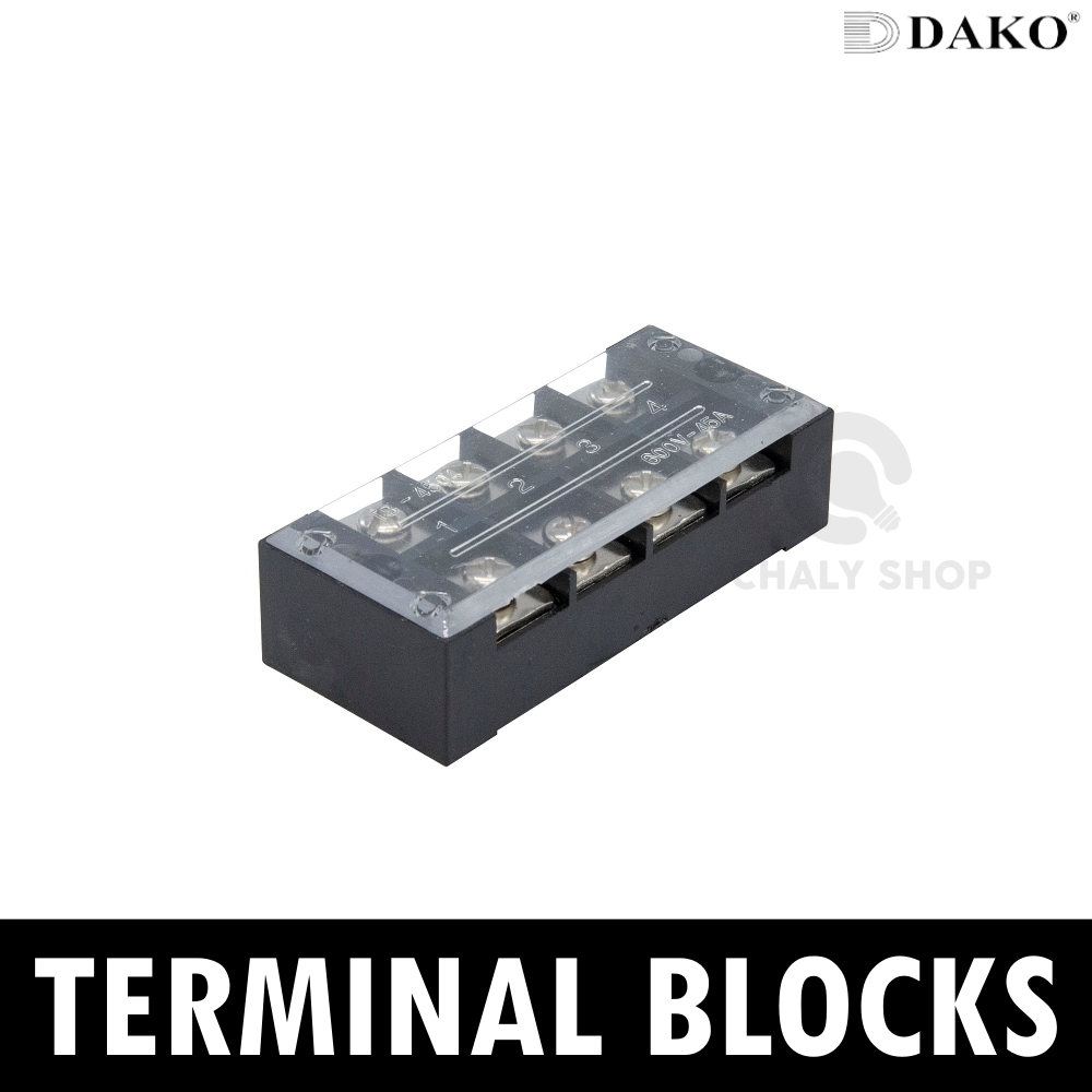 DAKO® TB 4504 4P 45A เทอร์มินอล (Terminal Blocks)