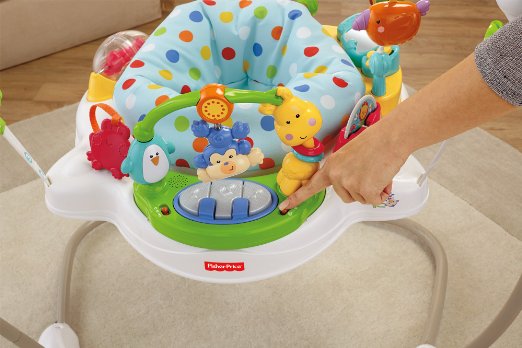 Fisher Price Zoo Party Jumperoo จั๊มเปอร์ของเล่นกระโดด