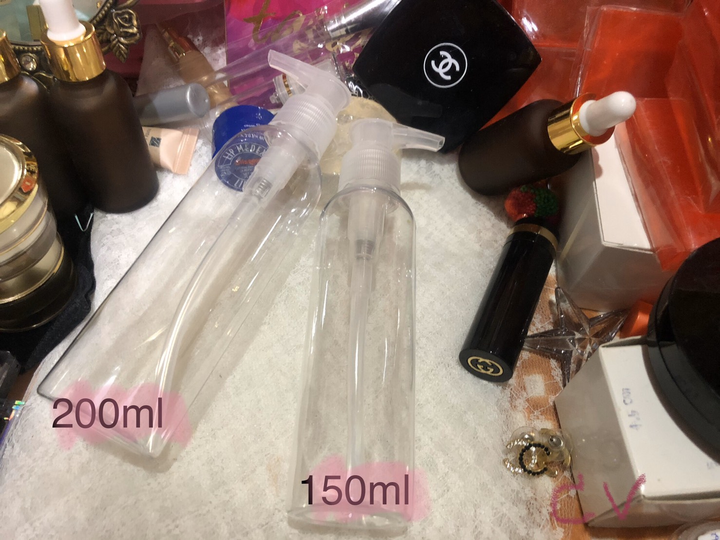 ขายส่ง ขายปลีก ขวดปั๊ม เจล เซรั่ม ครีม โลชั่น ขนาด 200 ml