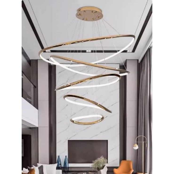 CT220A265 SOTMIA โคมไฟระย้า โคมไฟโมเดิร์นสีทอง Chandelier Lighting