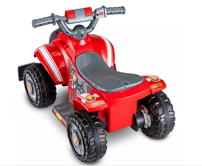 Kid Trax Paw Patrol Marshall Toddler Ride-On 6 Volt Toddler Quads รถแบตเตอรี่เด็ก