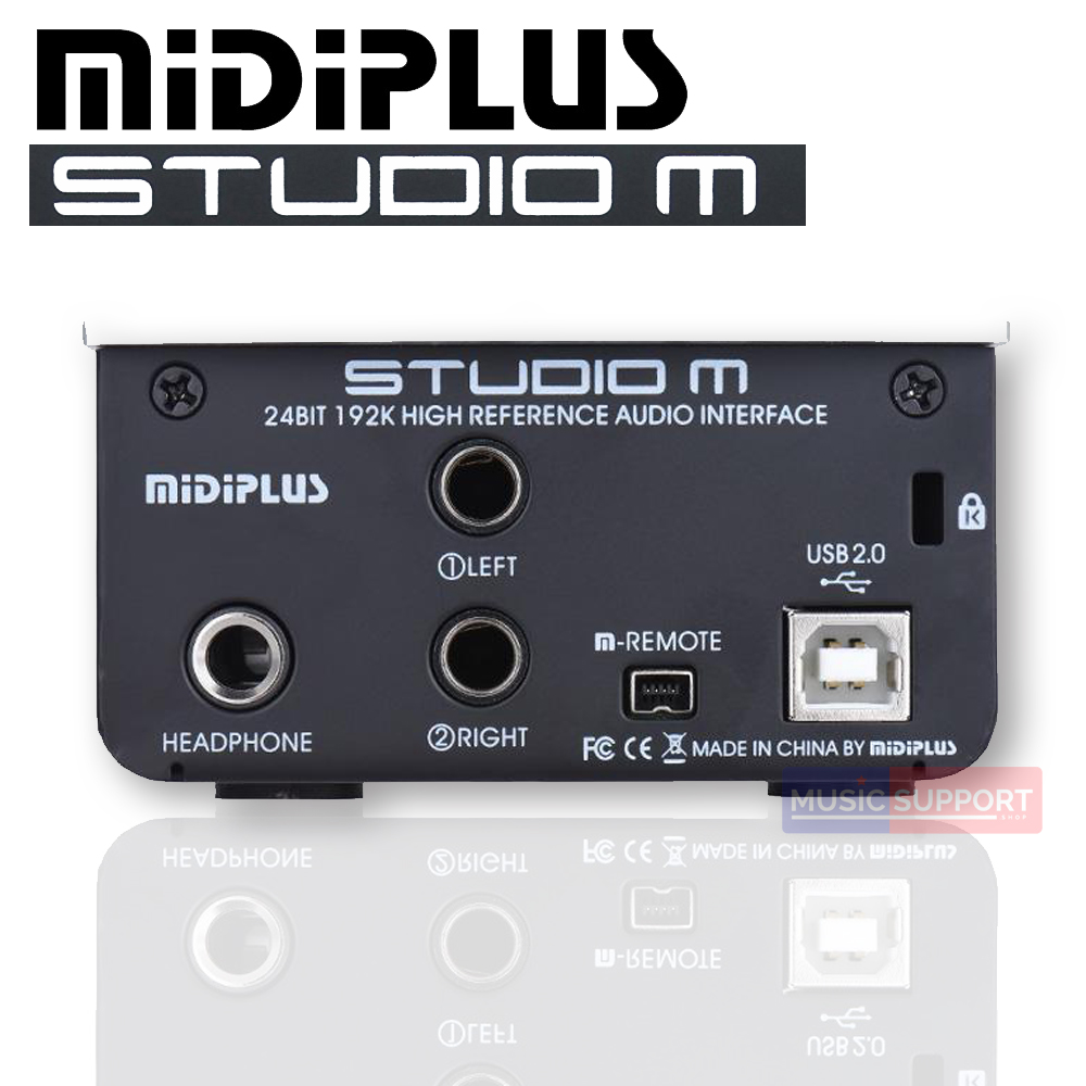 Midiplus Studio M ( 24 bit 192K Audio Interface )