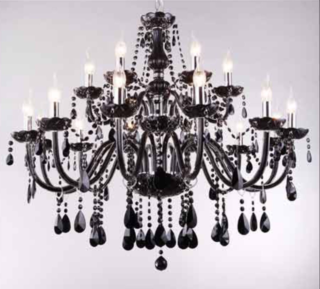 CT001A017 SOTMIA โคมไฟระย้าสีดำ chandelier modern โคมไฟเพดาน โคมไฟระย้า โคมระย้า โคมไฟเชิงเทียน โคมระย้าวินเทจ