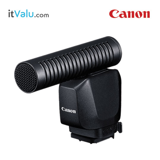 อุปกรณ์เสริม cannon Multi-Function Shoe Directional Stereo Microphone DM-E1D ไมโครโฟนสเตริโอ DM-E1D ที่รับเสียงตามทิศทางสำหรับฐานเสียบมัลติฟังก์ชั่น