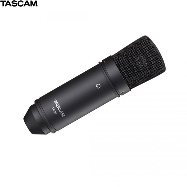 ไมโครโฟนบันทึกเสียง TASCAM TM-80 Condenser microphone BLACK