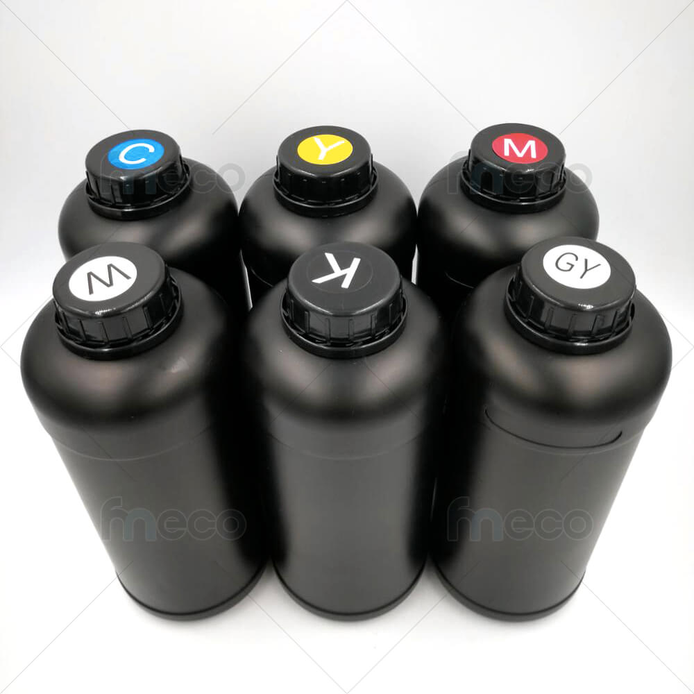 หมึกพิมพ์ UV นุ่ม soft สี ขูดไม่ออก ไม่หลุด กันน้ำ สำหรับเครื่องพิมพ์ UV DX5 DX7 DX10 TX800 DX11 XP600 PrintHead