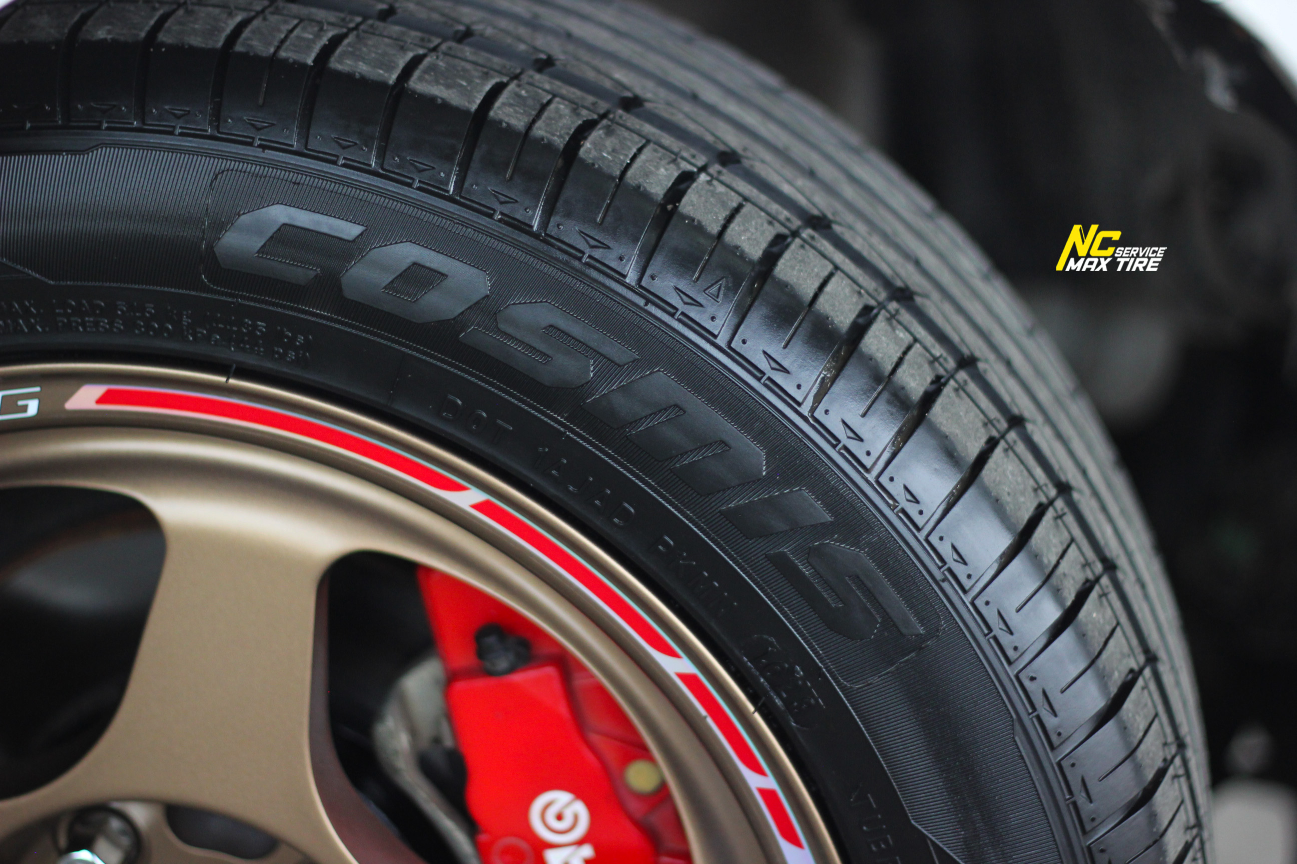Toyota Yaris / ล้อแม็กขอบ15 / Cosmis / CMR / ล้อแม็กสีน้ำตาลด้าน / Decibel / DR1 / 15X7 4H100 ET35 / 195/55R15