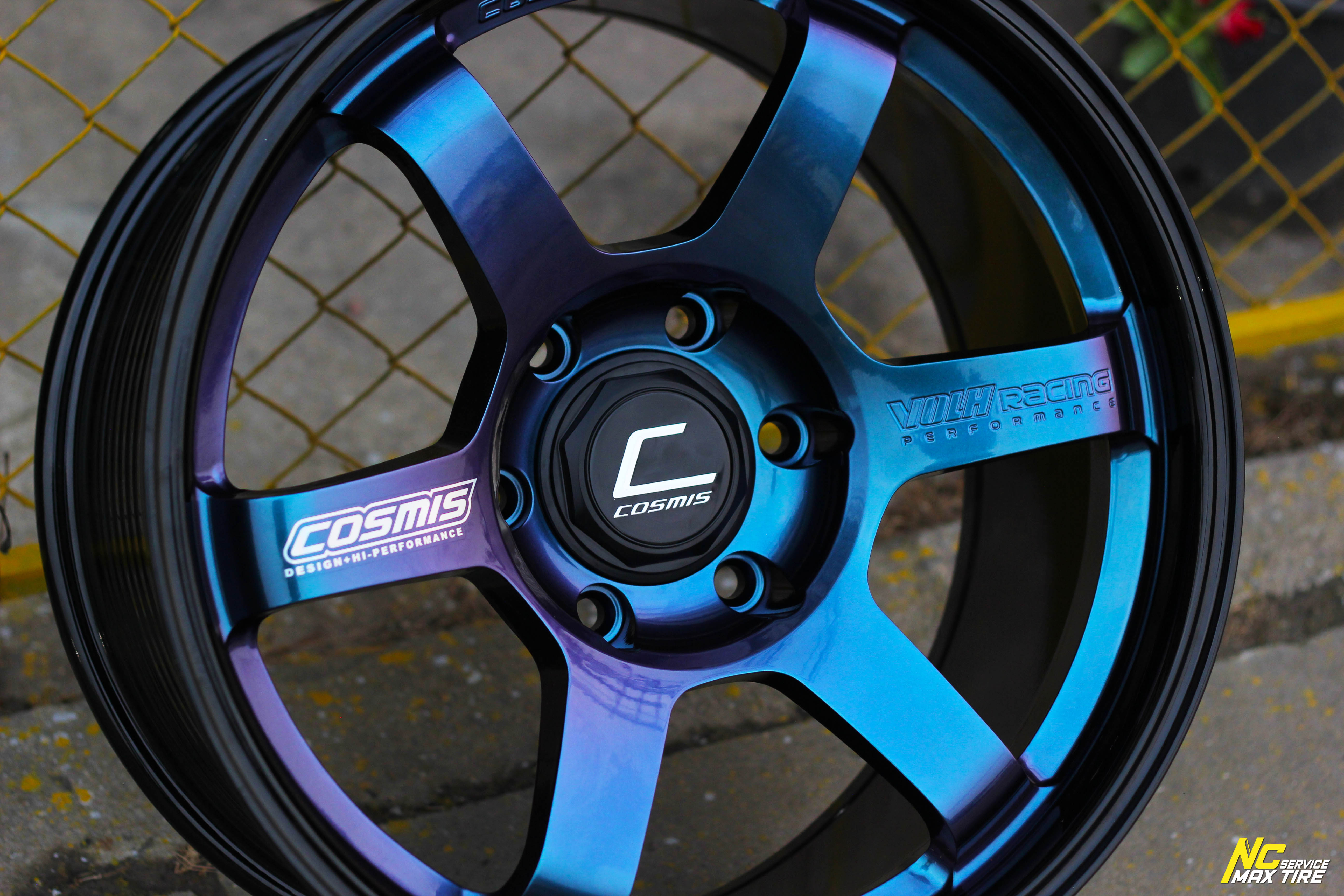 ล้อแม็กสวยๆ / ล้อแม็กขอบ18 / Cosmis / RG-06SR / ล้อแม็กสีพิเศษ / 18x9.0 6H139.7 ET0 / Custom Color / Power Blue / ล้อแม็กสำหรับรถกระบะตัวสูง / SUV / PPV