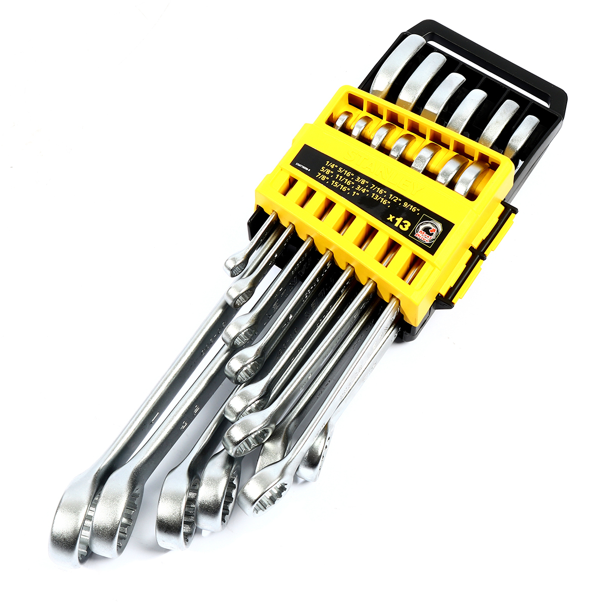 STANLEY ชุดประแจแหวนข้างปากตาย 13 ชิ้น รุ่น CWB ขนาด 1/4″-1″ รุ่น STMT78096