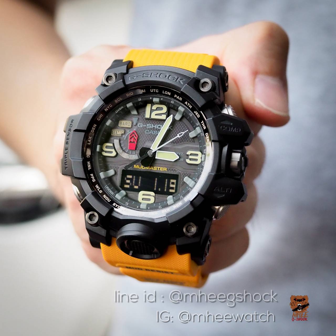 G-Shock Mudmaster Limited Edition รุ่น GWG-1000-1A9DR ของแท้ รับประกัน 1 ปี