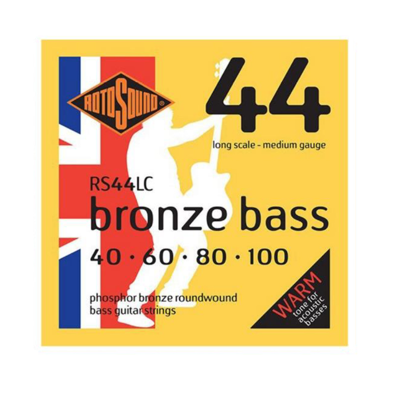 สายกีตาร์เบส RotoSound Bronze Bass 44