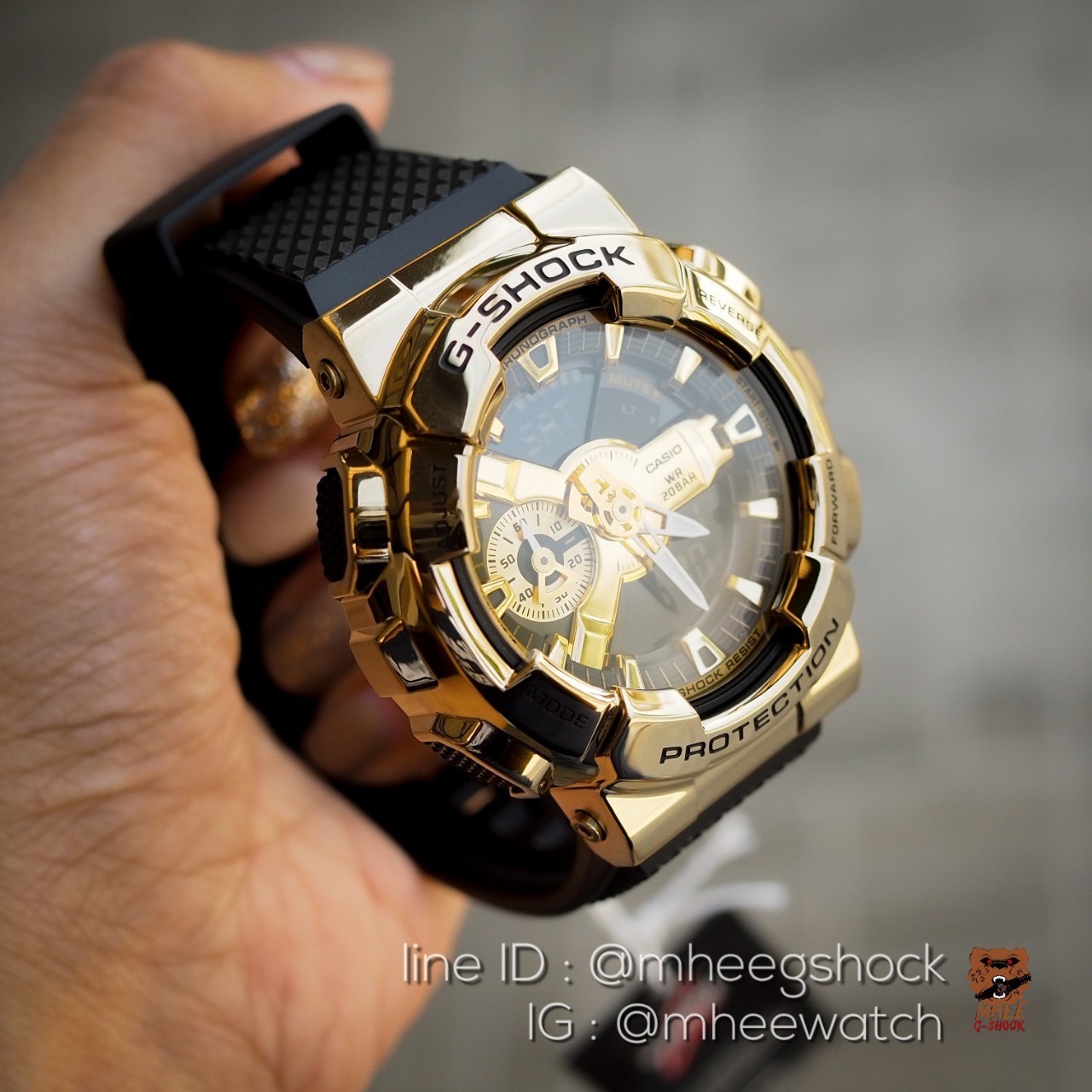 GM-110G-1A9 Metal Face Gold Edition Very Rare item discontinued