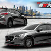 ชุดแต่งรอบคัน Mazda2 2020 2021 2022 STROM, สเกิร์ต Mazda2 5ประตู, มาสด้า2 แต่งสวย, อุปกรณ์ ของแต่ง Mazda2 skyactiv by TTS-AEROPART