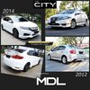 ชุดแต่ง Honda City 4D 2012 2013 Modolo, 2014 2016 Modolo - สเกิร์ตรอบคัน City ฮอนด้า ซิตี้ โมดูโล แต่งสวย by แต่งรถ TTS