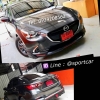 ชุดแต่งMazda2 2017 2018 2019 4ประตู MAX, สเกิร์ตแต่งMazda2 Skyactiv รอบคัน มาสด้า2 แต่งสวย