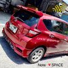 ชุดแต่งรอบคัน Nissan Note ทรง SPACE ท่อคู่สปอร์ต , สเกิร์ต นิสสันโน๊ต แต่งสวย งานคุณภาพ ราคาไม่แรง