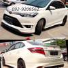 ชุดแต่ง Vios 2013 2014 2015 2016 ทรง Viper - สเกิร์ต Vios, สปอยเลอร์ Vios, วีออสแต่ง, วีออสแต่งVIP, Vios แต่งซิ่ง, Vios แต่งสวย, Vios Gen1 แต่ง, Vios Gen2 แต่ง