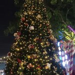 ต้นคริสต์มาสปลอม+ตกแต่ง