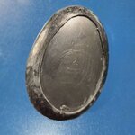 เบี้ยแก้เปลือย หลวงปู่เจือ ปิยสีโล วัดกลางบางแก้ว มีจารรอบเบี้ย ลายมือหลวงปู่เจือโดยตรง