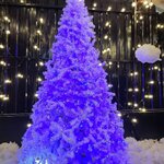 ต้นคริสต์มาสสีขาว10ฟุต สีขาวพร้อมตกแต่ง