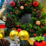 พวงรีทคริสต์มาสตกแต่ง"คริสต์มาส"