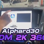 รีวิวจอตรงรุ่น Toyota Alphard 30 🚗✨จอรุ่นใหม่ตรงกรอบครบครัน!