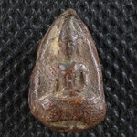 พระเม็ดน้อยหน่า หลังยันต์ อยุธยา