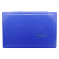 กล่องฟลิบ XL สีน้ำเงินทึบ ฝาทึบ : กล่องพระช่องเดียว