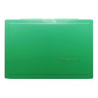 กล่องฟลิบ XL สีเขียวทึบ ฝาทึบ : กล่องพระช่องเดียว