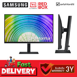 Monitor 27'' SAMSUNG LS27A600UUEXXT (IPS 75Hz 2K USB-C ) มอนิเตอร์ / ประกัน 3 ปี
