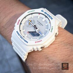 G-Shock Bluetooth Tough Solar with White Gundam Dial ของแท้ ประกันศูนย์