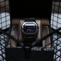 G-SHOCK Full Metal Virtual Armor Titanium Made in Japan GMW-B5000TVB-1 New Arrivals